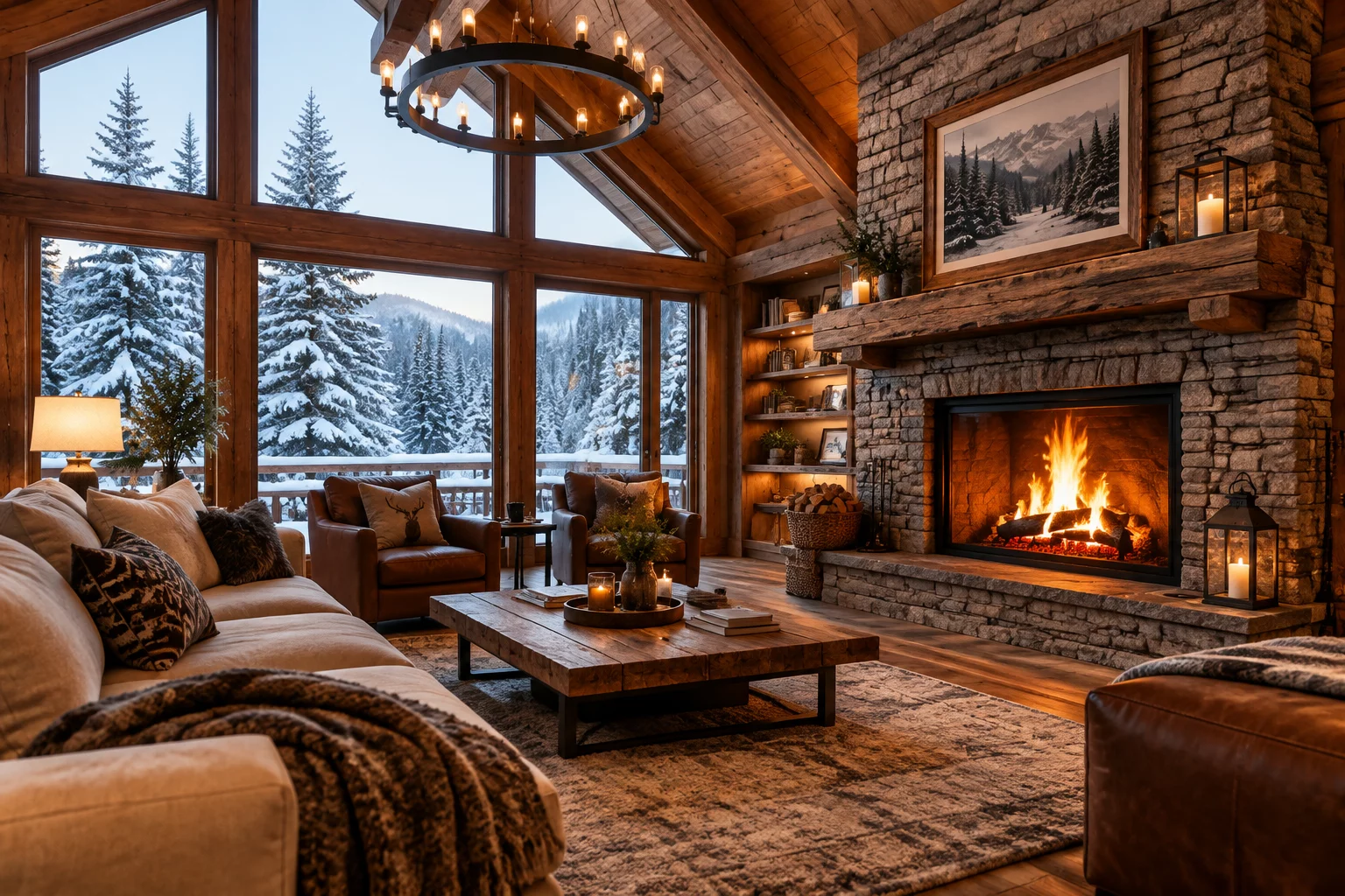 Cozy Cabin Design